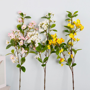 Fleurs artificielles rouges et violettes, haute simulation, pour décoration de mariage et arrangements en vase - Product Image 3