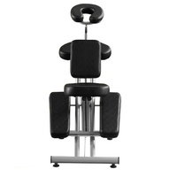 Chaise de tatouage et de massage portable avec sac de transport, finition laquée, pour équipement de tatouage, mobilier de massage chinois et micro-chirurgie plastique