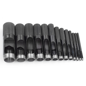 เครื่องตอกหมุดโลหะแบบรูเข็มขัดเครื่องตอกหมุดหนังสำหรับเจาะรูตาไก่หมุดกระดุมสำหรับเย็บแผ่นตัด - Product Image 4