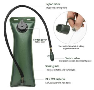 SOLO WILD卸売3L屋外戦術キャメルウォーターバッグファッション戦術的バックパック水和パックプロモーションカスタムプリント - Product Image 4