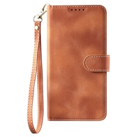 Funda de Cuero Sintético OEM con Tapa y Sensación de Piel, Bolsas Magnéticas para Teléfono Móvil para Samsung S25 S25 Ultra S24 S23 A-1066