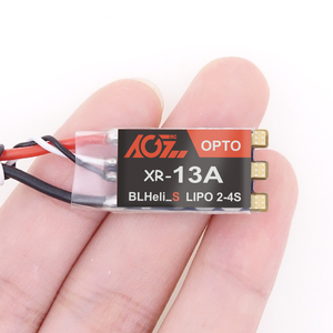 Controlador de velocidad electrónico (ESC) sin escobillas AGFRC Xeon Run BLHeli-S Serie XR-13A con Dshot y Damped Light, 2-4S OPTO para drones de carreras - Product Image 4