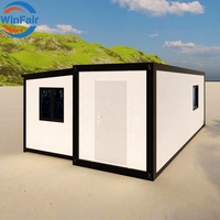 Maisons préfabriquées portables WinFair, prêtes à l'emploi, conteneurs modulaires extensibles pour maisons de retraite / maisons d'hôpitaux gerontologiques