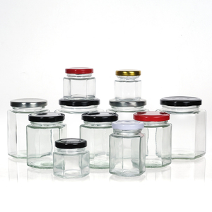 ขวดแก้วและภาชนะใส่เครื่องเทศทรงหกเหลี่ยมขนาดเล็ก100มล. 45มล. 30มล. - Product Image 4