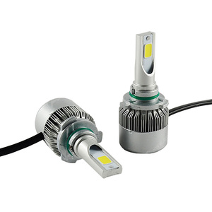 ADT UPGRADE 9005 HB3 หลอดไฟหน้า LED ไฟสูง 6000K แสงสีขาวสว่างเป็นพิเศษ C6 ไฟหน้า LED สากลสำหรับรถยนต์ทุกคัน - Product Image 3