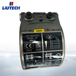 Conectores rectos de diámetro igual LiUTECH, accesorios metálicos para sellos de compresores de tornillo - Product Image 2