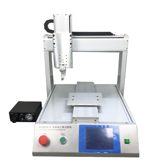 Top Quality Smd Smt Assembly Desktop Automated Glue Doming Dispensing Robot Machine for PCB Assembly Line