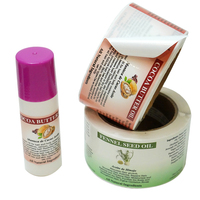 Produits d'huile capillaire marque privée personnalisé CMJN rouleau d'impression étiquettes étanches autocollants pour bouteilles en plastique