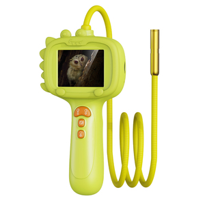 Mini portátil lindo dinosaurio Simple 8LED serpiente 8,5mm 1M impermeable HD Video niños cámara de inspección niños endoscopio boroscopio - Product Image 1