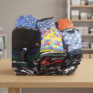 Lot de sous-vêtements boxers pour hommes, surplus de stock de marques originales, excédents de production, annulations de commandes, slips et boxers, FOB 0,25-0,75 $ - Product Image 3
