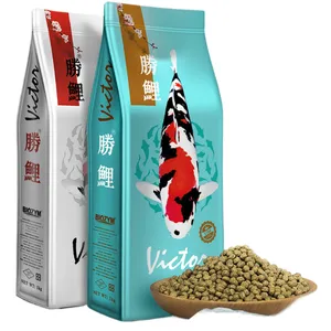 Koi carp feed for body growth and color enhancement, fish feed for breeding goldfish, small particle aquatic orname
