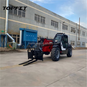 Manipulador Telescópico TOPFIT TR735, Carretilla Elevadora Telescópica de Construcción, Construcción Robusta, Diésel 76KW, Capacidad de Cucharón de 0.65m - Product Image 4