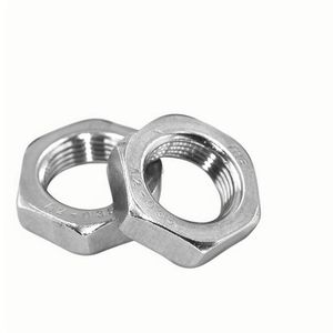Din 439 thép không gỉ hình lục giác Nut với đầu phẳng cho máy móc ô tô khai thác mỏ-Bán buôn Hex mứt <span class=keywords><strong>Nuts</strong></span> - Product Image 4