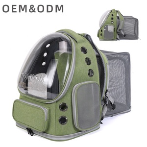 Zaino portabagagli piccoli medi per il <span class=keywords><strong>trasporto</strong></span> di cani borse da passeggio, espandibili, scalabili, pieghevoli, traspiranti, di grande capacità per animali domestici - Product Image 1