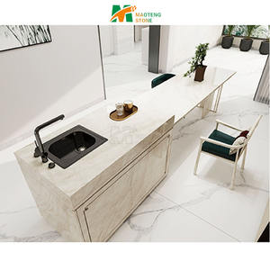 <span class=keywords><strong>Lastra</strong></span> in Pietra Sinterizzata di Nuovo Design Effetto <span class=keywords><strong>Marmo</strong></span> Taj Mahal, Lastre di Lusso in Pietra Sinterizzata di Grandi Dimensioni per Rivestimento Murale - Product Image 4