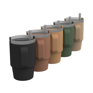 Babynahrung qualität für Stanley Drinking Silicone Cup Set Rutsch festes BPA-freies Geschirr mit Inklusive Lätzchen löffel - Product Image 6