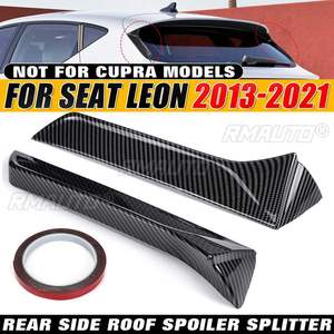 สปอยเลอร์ข้างกระจกหลังคู่ สำหรับรถ Seat Leon 5F FR Mk3 MK3.5 ปี 2013-2021  ลิ้นสปอยเลอร์ฝากระโปรงท้าย ขอบข้าง ปีกหลัง - Product Image 1