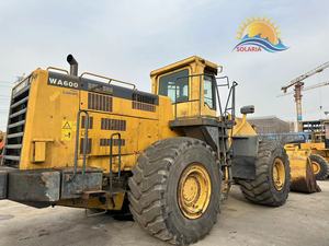 Cargadora de Ruedas Frontal Grande WA600 de la Marca <span class=keywords><strong>Komatsu</strong></span> Original de Japón, Usada de Segunda Mano, Cargadora de Ruedas <span class=keywords><strong>Komatsu</strong></span> Usada en Color Original - Product Image 3