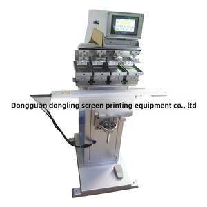 เครื่องพิมพ์แผ่นหน้าจอสี่สีเซอร์โว P4S พร้อมการควบคุมแบบดิจิตอลกึ่งอัตโนมัติและการเชื่อมต่ออีเธอร์เน็ต-ใหม่ - Product Image 3