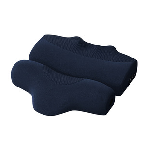 AUX Cervical Massage Pillow Blue <b>Usb</b> Powered Neck Shoulder Relief <b>Heating</b> Massage Cushion - Product Image 1