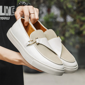 Zapatos Oxford de Vestir Blancos de Último Diseño, Transpirables, Ligeros, Clásicos, para Hombre, Casuales, para Boda - Product Image 3