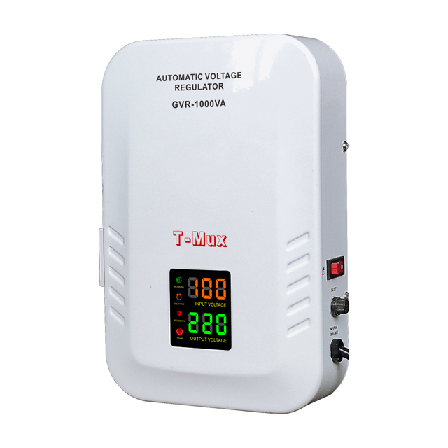 Dual Output 220V 110V 1KVA Digital Display AC Automatic Voltage Regulator for TV
