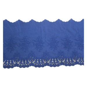 Chất lượng cao Rỗng bông ren sóng thêu vải ren <span class=keywords><strong>TRIM</strong></span> - Product Image 5