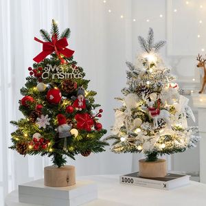 Nuevas Decoraciones Navideñas, Ramas Mixtas Verdes, Piñas, Decoración para Árbol de Navidad, Paquete de Decoración para Árbol de Nieve, Árbol de Lujo - Product Image 1