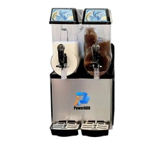 Machine à slush et smoothies automatique commerciale à trois réservoirs pour boissons glacées