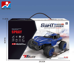 I bambini hanno illuminato il telecomando 2.4g a spruzzo multifunzione <span class=keywords><strong>auto</strong></span> della polizia 8 canali 1:16 rc <span class=keywords><strong>auto</strong></span> giocattoli - Product Image 6