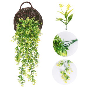 Guirlande de fleurs artificielles violettes Tainen pour décoration de panier suspendu, pour la maison, les mariages et l'extérieur - Product Image 3