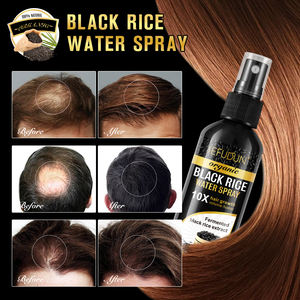 100mL Aceite esencial de arroz negro Tratamiento en aerosol para el cabello de crecimiento rápido Cuidado de la prevención de la pérdida de cabello - Product Image 4