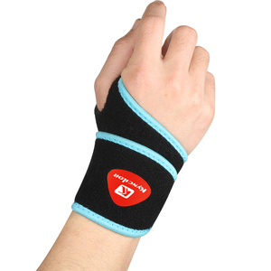 Attelle de <span class=keywords><strong>poignet</strong></span> sportive réglable avec support pour le <span class=keywords><strong>pouce</strong></span>, <span class=keywords><strong>bandage</strong></span> de compression pour le cyclisme, le fitness, le basketball - Polyester Coton Soulagement de la douleur - Product Image 1