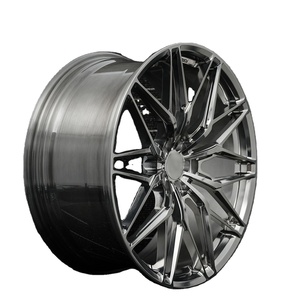 Nuevas llantas de aleación forjadas de lujo para carreras, 18x8.5, 19x9.5, 20x10, con diseño de radios múltiples en Y, malla cóncava y acabado cromado, 5x114.3, para GR. - Product Image 1