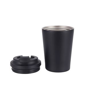 Vaso de Viaje Personalizado de Doble Pared de 12 oz, Recubierto en Polvo, de Acero Inoxidable, para Café, Té, Leche, Cerveza, Taza Aislada - Product Image 3