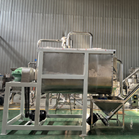 Machine mélangeur d'épices à poudre sèche à ruban horizontal 100L 200L 300L 500L