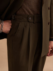 Conjunto <span class=keywords><strong>de</strong></span> traje Nápoles <span class=keywords><strong>de</strong></span> gama alta <span class=keywords><strong>de</strong></span> lujo ligero para <span class=keywords><strong>hombre</strong></span>, ropa Formal <span class=keywords><strong>de</strong></span> negocios <span class=keywords><strong>de</strong></span> Color café para <span class=keywords><strong>hombre</strong></span>, traje Retro informal <span class=keywords><strong>de</strong></span> doble botonadura - Product Image 6