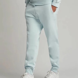 Trajes Deportivos Casuales para Hombre, 100% Algodón, Corte Ajustado, Tallas Grandes, Ligeros, con Logotipo Personalizado Bordado e Impreso - Product Image 5