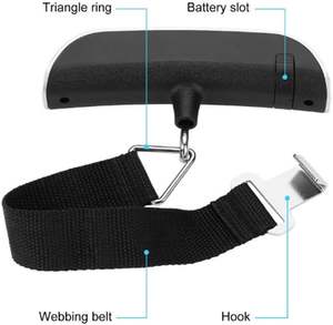 Báscula Inteligente para Equipaje de Viaje, Báscula Portátil para Equipaje de 50 kg - Product Image 4