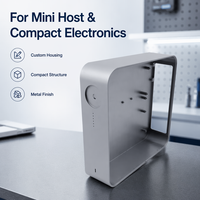 Boîtier Mini PC Personnalisé en Aluminium Forgé à Froid 1070 OEM ODM pour l'Électronique Grand Public