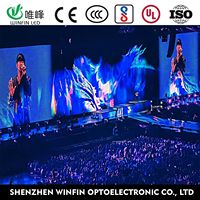 Écran LED géant étanche Winfin modèle privé P3.91 pour location extérieure, concerts et publicité – Mur vidéo LED