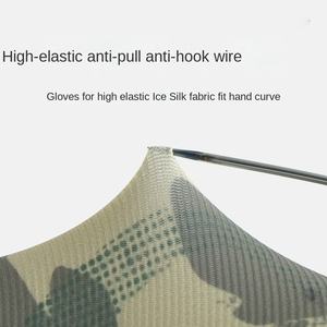 Gants de pêche respirants professionnels UV50 + unisexes avec protection solaire personnalisés vente en gros - Product Image 4