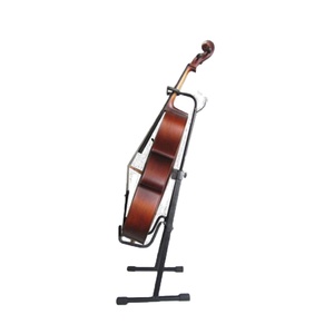 Soporte Ajustable de Metal para Violonchelo Rack Vertical con Acabado Dorado Modelo VS-271 - Product Image 3