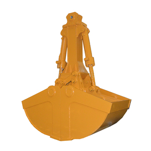 Pinza giratoria abatible resistente al desgaste con <span class=keywords><strong>motor</strong></span> para excavadoras de 6-30 toneladas, pinza tipo concha para manipulación de materiales a granel - Product Image 3