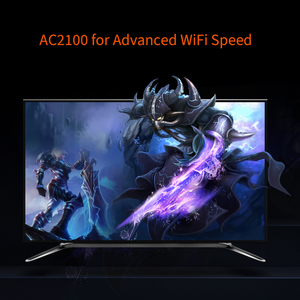 เราเตอร์ไร้สาย <span class=keywords><strong>Tenda</strong></span> AC23 Gigabit Dual-Band <span class=keywords><strong>AC2100</strong></span> พร้อมเสาอากาศกำลังขยายสูง 7*6dBi ครอบคลุมพื้นที่กว้างขึ้น ติดตั้งง่าย - Product Image 4