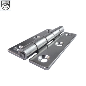 บานพับแบบรูแบน Anwang 90X60X3 สแตนเลส 304 สำหรับบานตู้ - Product Image 3