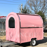 Camion de vente de vêtements commercial OEM, boutique de vêtements sur mesure, remorque, boutique mobile électrique, chariot de vente de nourriture