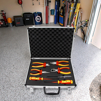 Jeu de tournevis isolés VDE 1000V OEM 7 pièces, en acier S2, à pointe magnétique, outils manuels pour électriciens, kit de réparation IEC 60900, service de vente en gros