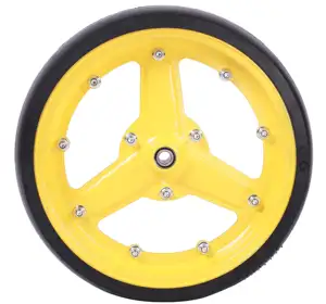 High Quality 4.5x16 Inch Rubber Tyre Farm Machine Depth Spoke Planter Gauge Wheel