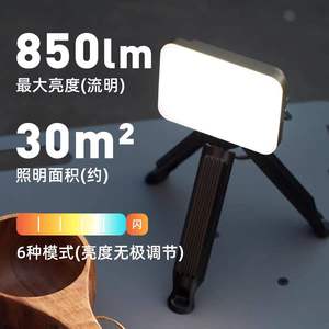 USB Rechargeable <b>LED</b> <b>Camping</b> <b>Lantern</b> Portable Tent Light with Warm Yellow Light Dimmable Ultra Bright Ambient Light for <b>Camping</b> - Product Image 6
